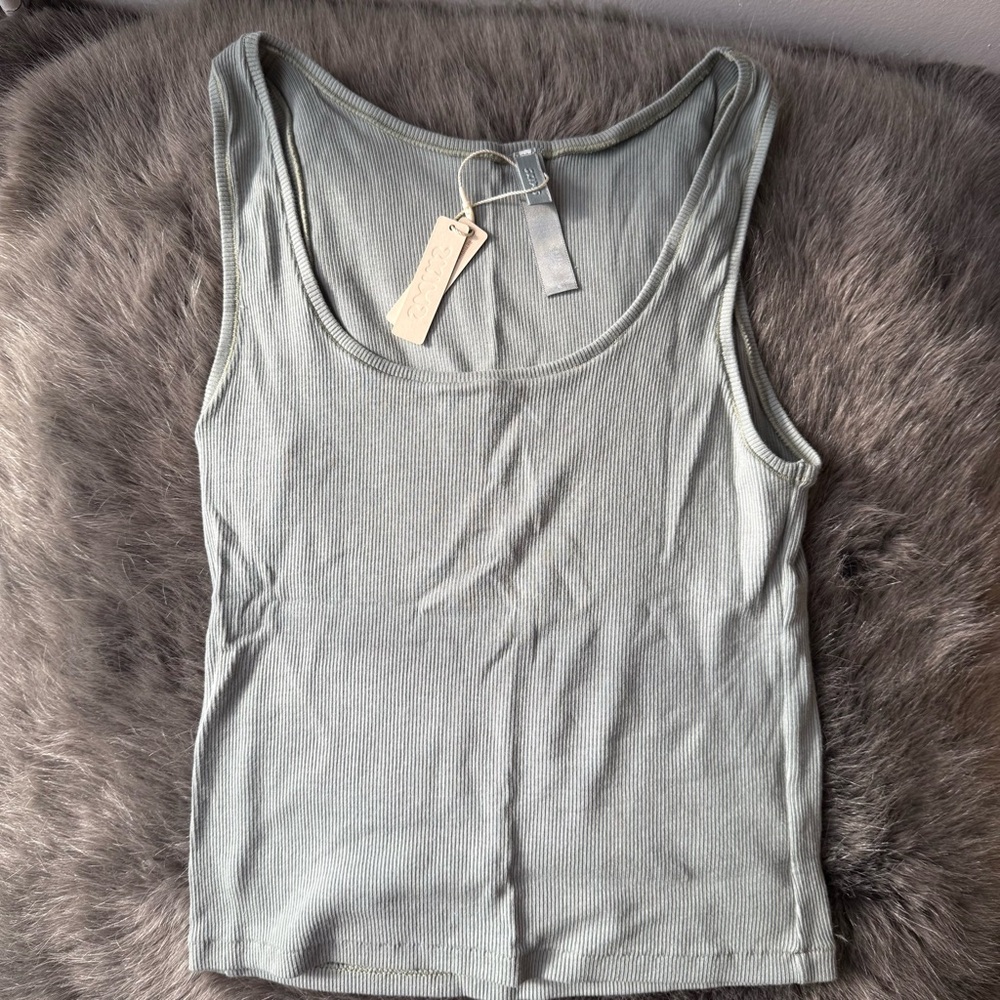 Skims Cotton Rib Tank XL Mineral